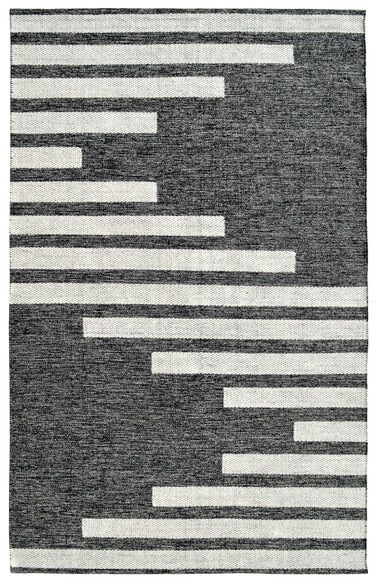 Dynamic Rugs OAK 8372-199 Ivory and Charcoal